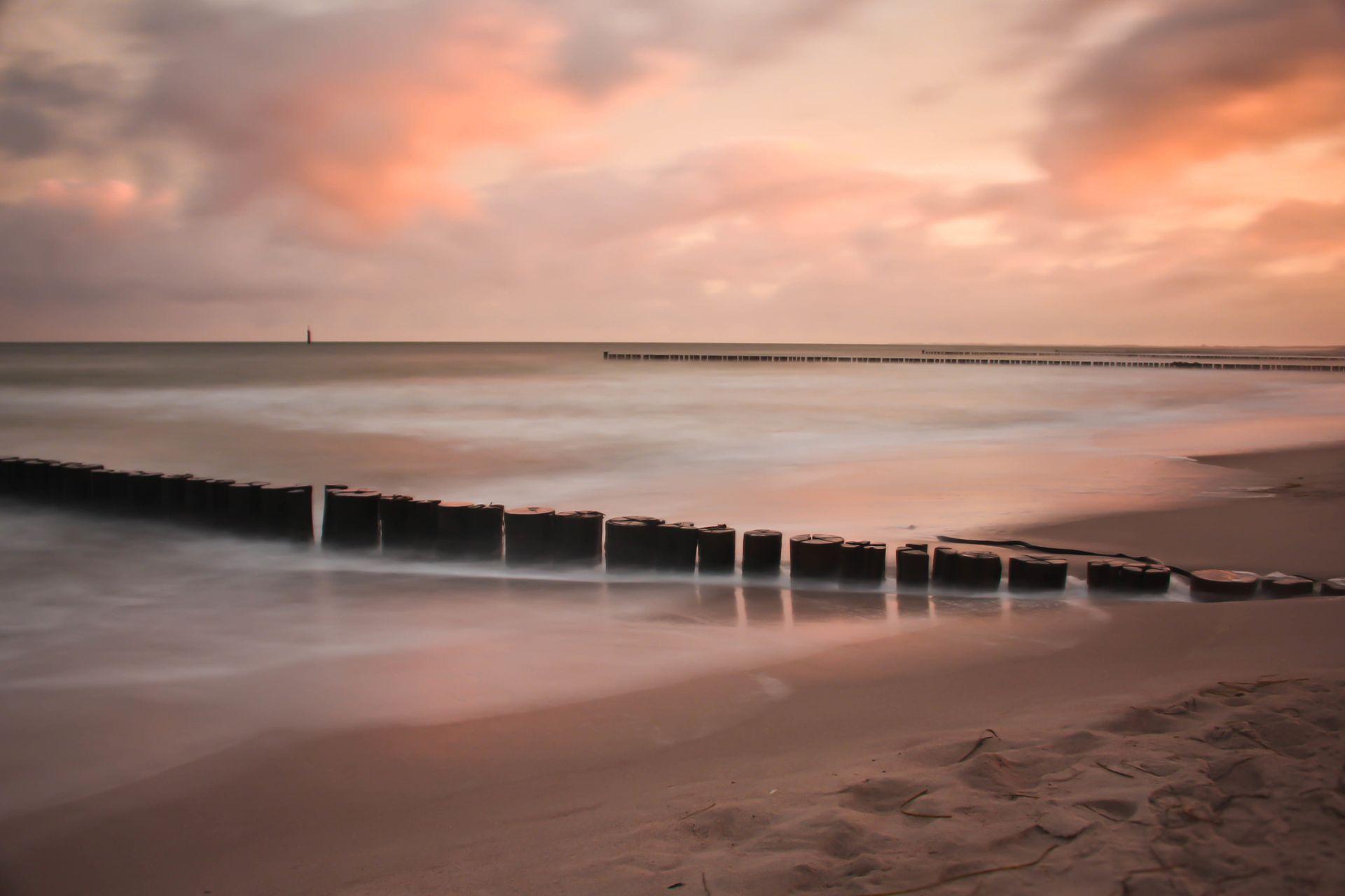 Strand en Noordzee bij Heist-aan-Zee